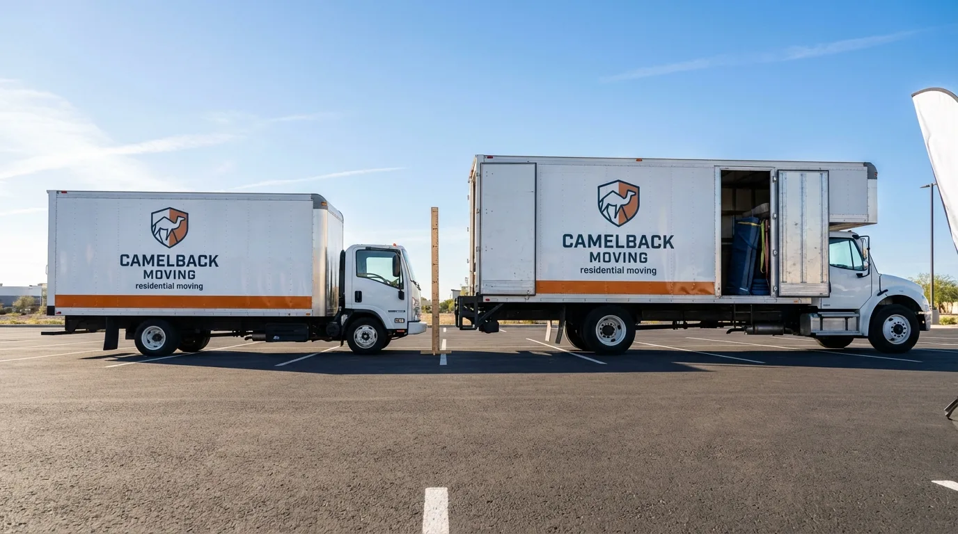 Moving truck size capacity guide in Elko New Market